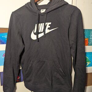 XS Black Nike Fleece Pullover Hoodie